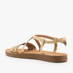 Montecucco Flower Cutout Strappy Sandals Newest Arrivals