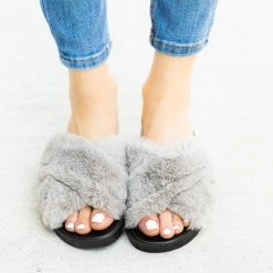 Qupid Shoes Newest Arrivals Fluffy Criss Cross Slides 20 Qupid Shoes Newest Arrivals Fluffy Criss Cross Slides