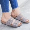 Refresh Four-Buckle Sandals