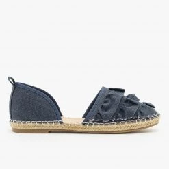 Betani Frilly Espadrille Trim Flats 23 Betani Frilly Espadrille Trim Flats