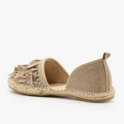 Betani Frilly Espadrille Trim Flats 19 Betani Frilly Espadrille Trim Flats