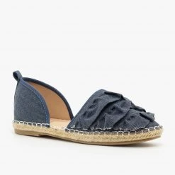 Betani Frilly Espadrille Trim Flats 21 Betani Frilly Espadrille Trim Flats