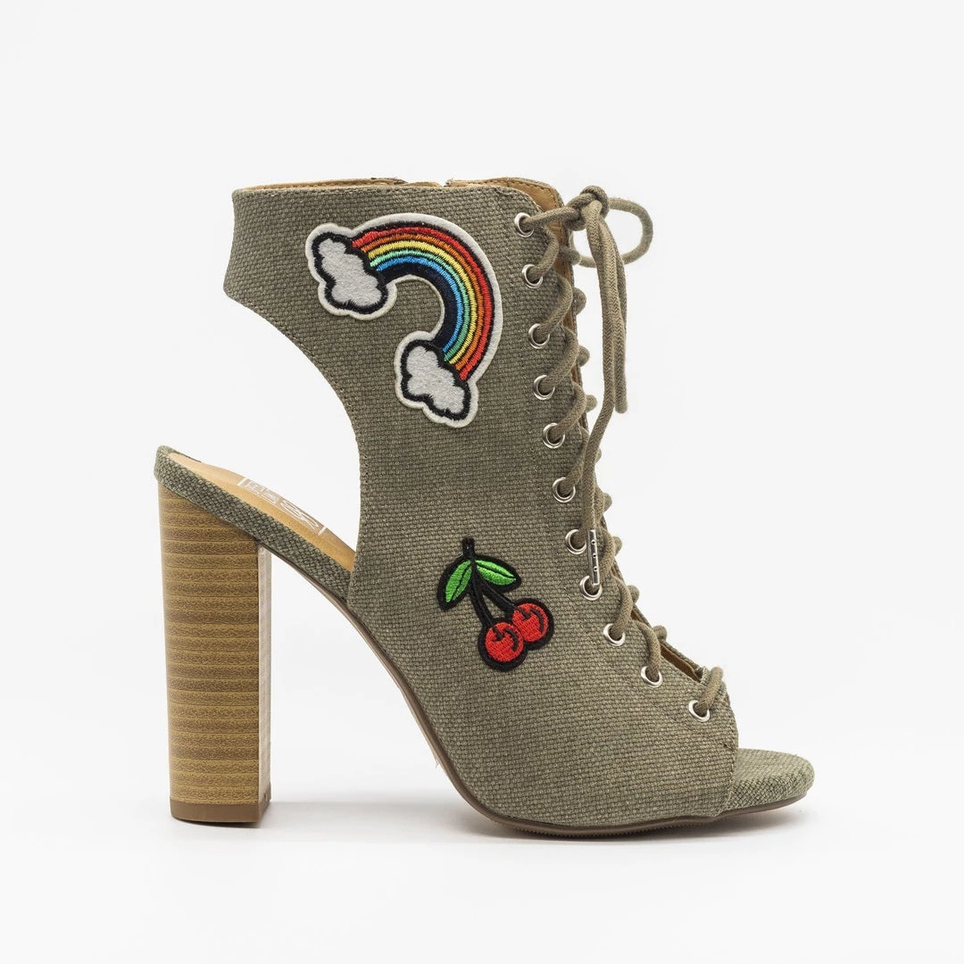 Speedlimit 98 Shoes Fun Lace-Up Peep-Toe Heels Newest Arrivals 3 Speedlimit 98 Shoes Fun Lace-Up Peep-Toe Heels Newest Arrivals