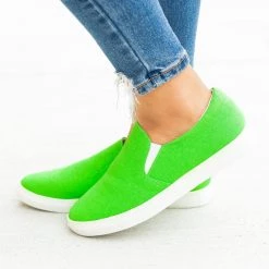 La Sheelah Shoes Fun Neon Slip-On Sneakers FINAL SALE 15 La Sheelah Shoes Fun Neon Slip-On Sneakers FINAL SALE
