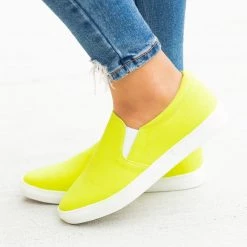La Sheelah Shoes Fun Neon Slip-On Sneakers FINAL SALE 16 La Sheelah Shoes Fun Neon Slip-On Sneakers FINAL SALE