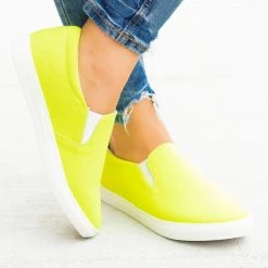 La Sheelah Shoes Fun Neon Slip-On Sneakers FINAL SALE 17 La Sheelah Shoes Fun Neon Slip-On Sneakers FINAL SALE