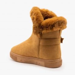 Bamboo Fur Cuffed Comfort Booties FINAL SALE Newest Arrivals