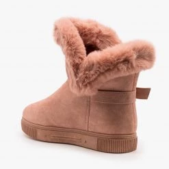 Bamboo Fur Cuffed Comfort Booties FINAL SALE Newest Arrivals