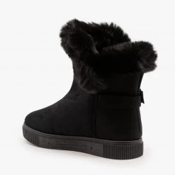Bamboo Fur Cuffed Comfort Booties FINAL SALE Newest Arrivals