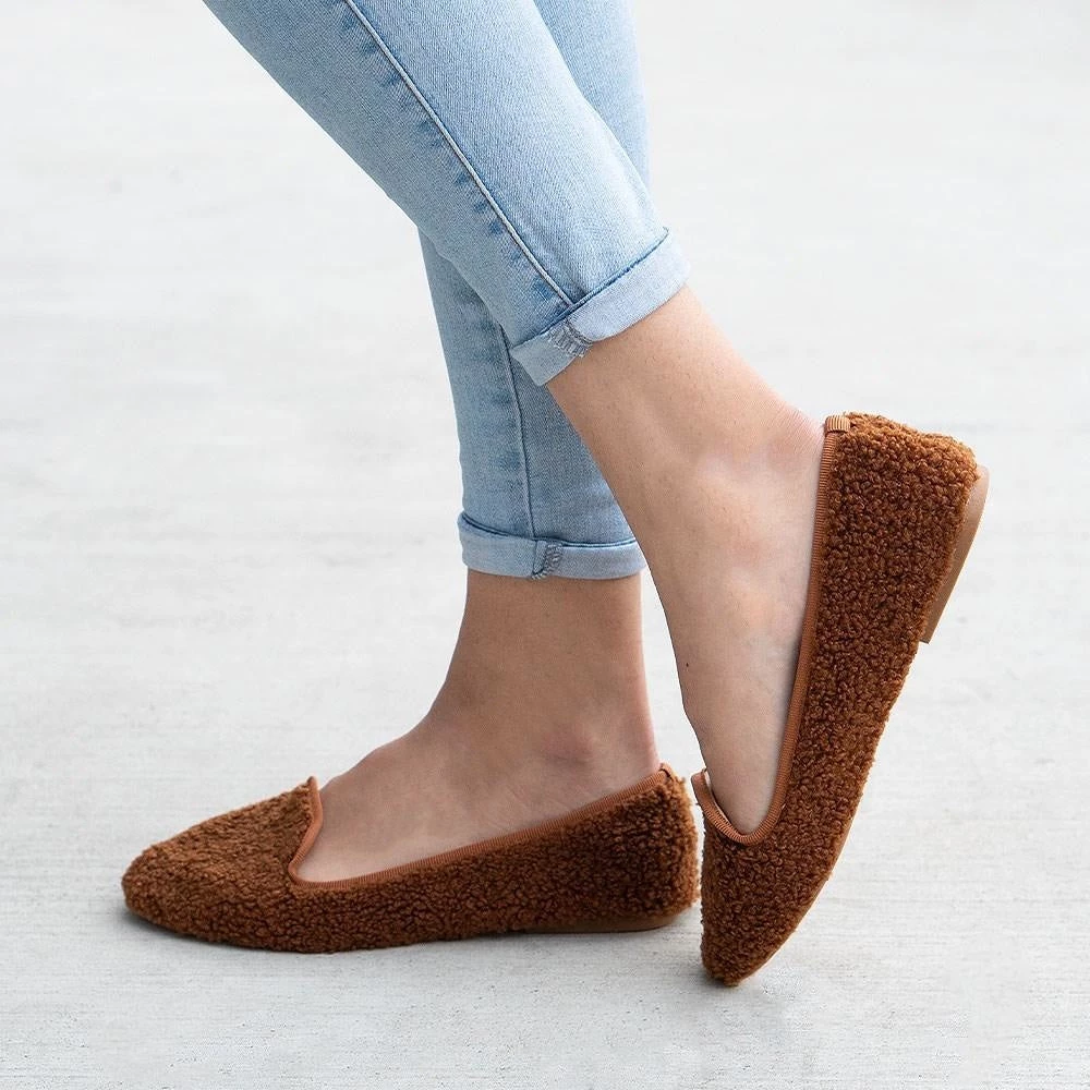 Forever Fuzzy Ballet Flats Newest Arrivals 4 Forever Fuzzy Ballet Flats Newest Arrivals