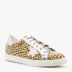 Nature Breeze Fuzzy Cheetah Fashion Sneakers Newest Arrivals