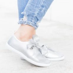 Weeboo Gemma Satin Lace Sneakers