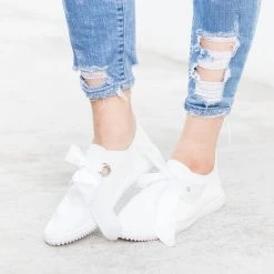 Weeboo Gemma Satin Lace Sneakers 7 Weeboo Gemma Satin Lace Sneakers