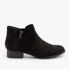 City Classified Shoes Newest Arrivals Geometric Design Ankle Bootie