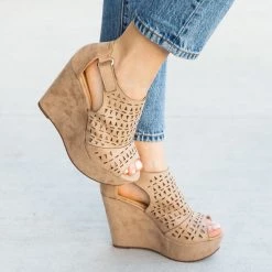 Refresh Geometric Laser Cut Platform Wedges