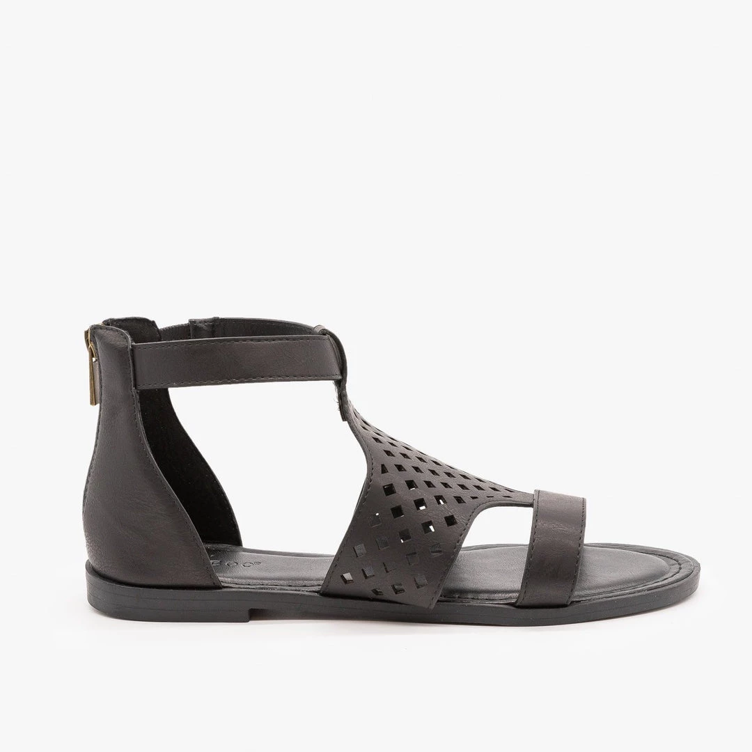 Bamboo Geometric Laser Cut Sandals Newest Arrivals 5 Bamboo Geometric Laser Cut Sandals Newest Arrivals