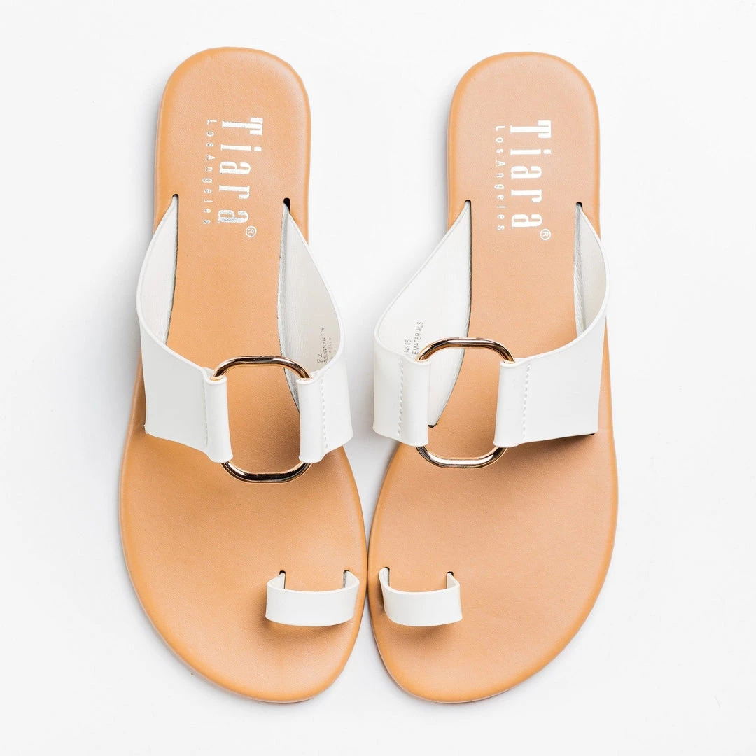 Tiara Shoes Newest Arrivals Giant Ring Toe Hold Sandals 2 Tiara Shoes Newest Arrivals Giant Ring Toe Hold Sandals