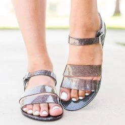 Bamboo Gina Glitter Sandals