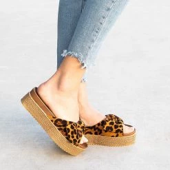Forever Girly Bow Espadrille Platform