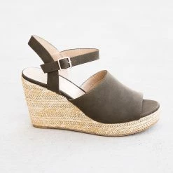 Soda Shoes Girly Espadrille Wedge