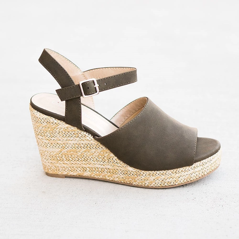 Soda Shoes Girly Espadrille Wedge 1 Soda Shoes Girly Espadrille Wedge