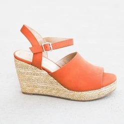 Soda Shoes Girly Espadrille Wedge