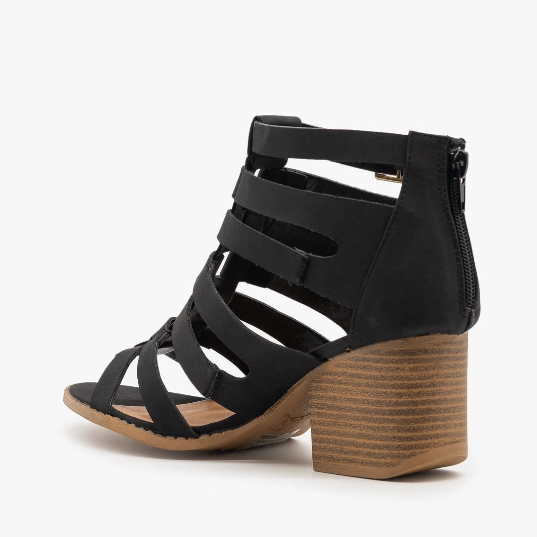Qupid Shoes Gladiator Chunky Heels Newest Arrivals 5 Qupid Shoes Gladiator Chunky Heels Newest Arrivals