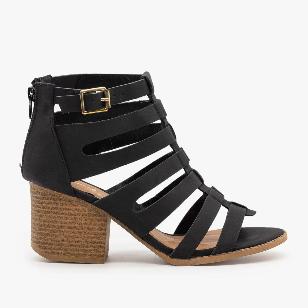 Qupid Shoes Gladiator Chunky Heels Newest Arrivals 4 Qupid Shoes Gladiator Chunky Heels Newest Arrivals