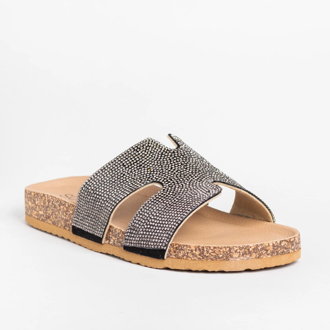 Soho Girls Newest Arrivals Glam Cutout Comfy Cork Slides 3 Soho Girls Newest Arrivals Glam Cutout Comfy Cork Slides
