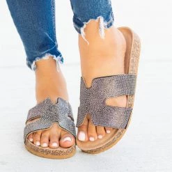 Soho Girls Newest Arrivals Glam Cutout Comfy Cork Slides 16 Soho Girls Newest Arrivals Glam Cutout Comfy Cork Slides