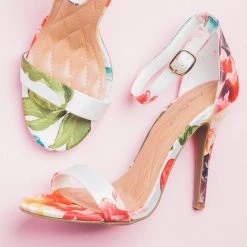 Anne Michelle Glam Patterned High Heels