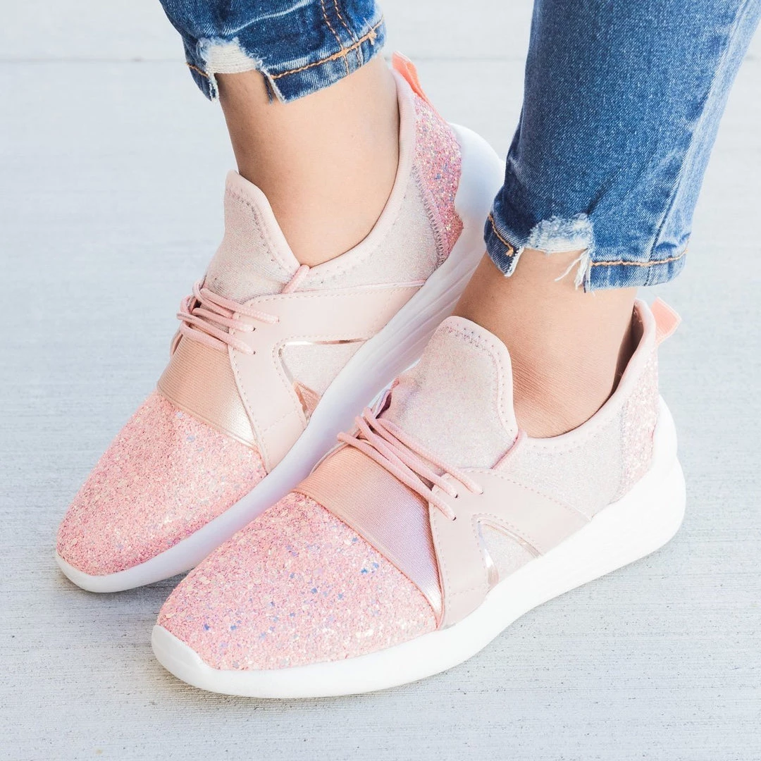 Forever Glitter Athletic Sneakers 8 Forever Glitter Athletic Sneakers