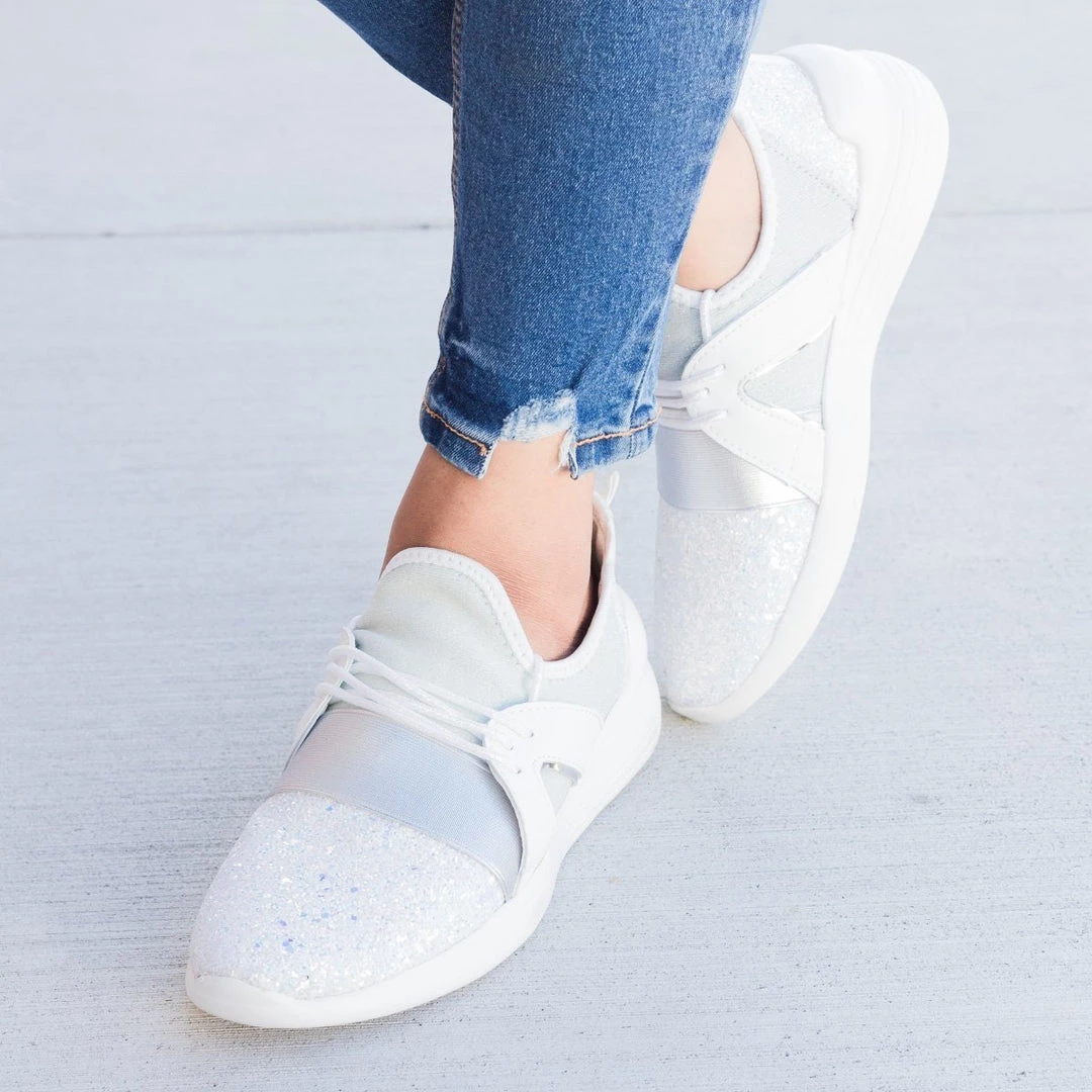 Forever Glitter Athletic Sneakers 9 Forever Glitter Athletic Sneakers