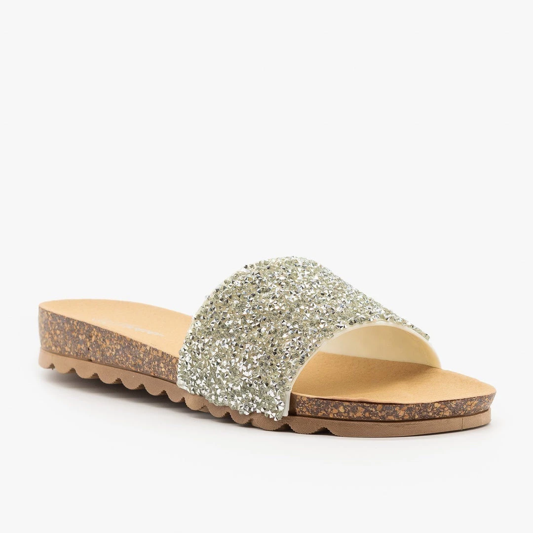 Forever Glitter Cork Slides Newest Arrivals 4 Forever Glitter Cork Slides Newest Arrivals
