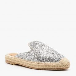 Bella Marie Glitter Espadrille Mules 10 Bella Marie Glitter Espadrille Mules
