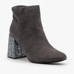 Nature Breeze Glitter Heel Booties Newest Arrivals 15 Nature Breeze Glitter Heel Booties Newest Arrivals