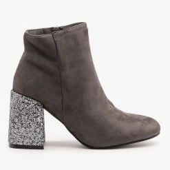 Nature Breeze Glitter Heel Booties Newest Arrivals 17 Nature Breeze Glitter Heel Booties Newest Arrivals