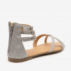 Anna Shoes Newest Arrivals Glittery Cuffed Ankle Sandals 11 Anna Shoes Newest Arrivals Glittery Cuffed Ankle Sandals