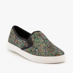 Mata Newest Arrivals Glittery Slip-On Sneakers