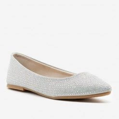 Bamboo Shoes Glitzy Almond Toe Flats 23 Bamboo Shoes Glitzy Almond Toe Flats