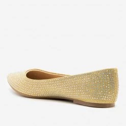 Bamboo Shoes Glitzy Almond Toe Flats 18 Bamboo Shoes Glitzy Almond Toe Flats
