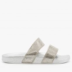 Bamboo Shoes Newest Arrivals Glitzy Rhinestone Slides