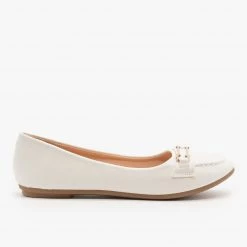 Forever Newest Arrivals Gold Bracket Accented Flats