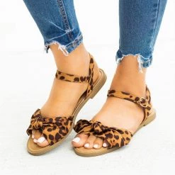 Bamboo Shoes Newest Arrivals Gorgeous Bow Tie Summer Sandals