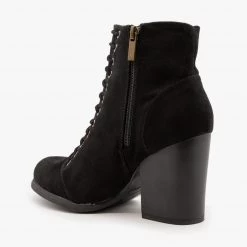 Bamboo Shoes Gorgeous Chunky Heel Booties Newest Arrivals