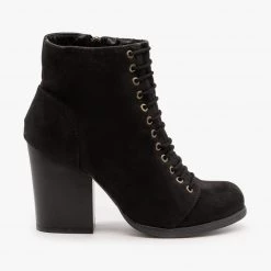 Bamboo Shoes Gorgeous Chunky Heel Booties Newest Arrivals