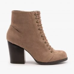 Bamboo Shoes Gorgeous Chunky Heel Booties Newest Arrivals