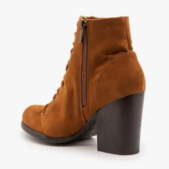 Bamboo Shoes Gorgeous Chunky Heel Booties Newest Arrivals