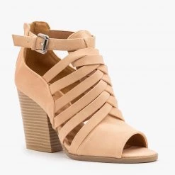 Qupid Shoes Newest Arrivals Gorgeous Chunky Heel Sandals