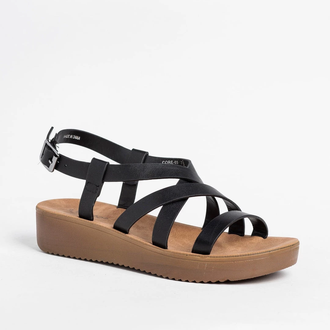 Bamboo Shoes Newest Arrivals Gorgeous Criss Cross Sandals 3 Bamboo Shoes Newest Arrivals Gorgeous Criss Cross Sandals